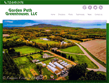 Tablet Screenshot of gardenpathgreenhouse.com